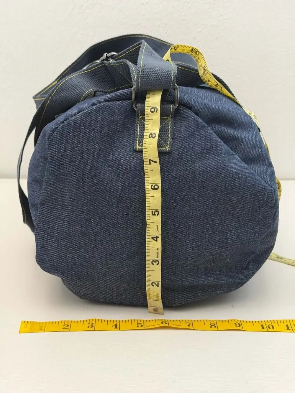 Jean Paul Gaultier pour vous Denim Weekender Duffel Bag NWOT